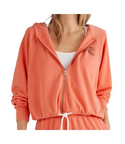 Sweat zippé Corail Femme O'Neill Sunrise - M