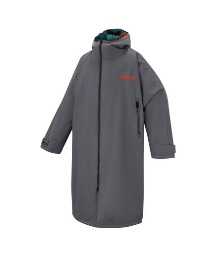Unisex Adult Mountain Changing Robe Dark Storm Regatta