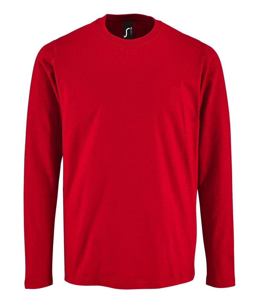 T-shirt manches longues pour homme - 02074 - rouge