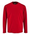 T-shirt manches longues pour homme - 02074 - rouge