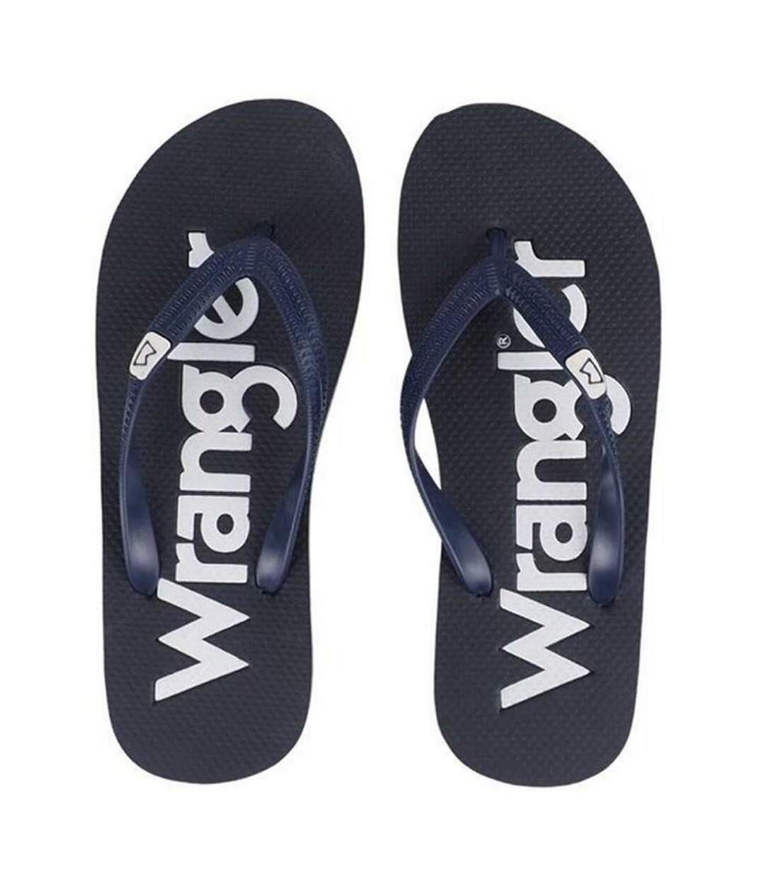 Tongs Motif/style Logo Cole Homme Bleu Marine Wrangler-4