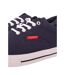 Mens Skywalk Canvas Trainers Navy Crosshatch-3