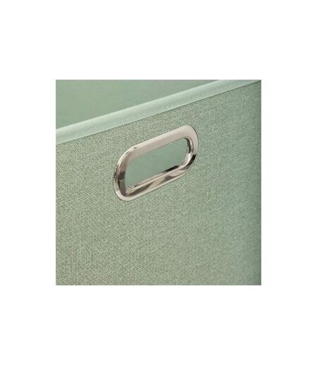 Boîte de Rangement Pliable Premium 31x31cm Vert Sauge