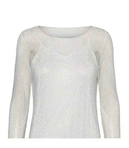 Robe Courte Celine Femme Blanc Neige Vero Moda
