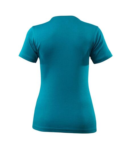 Womens/ladies Crossover Nice T-shirt Petroleum Blue Mascot