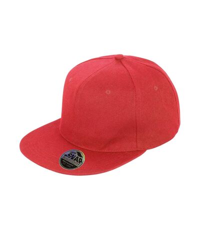 Result Headwear Unisex Adult Original Bronx Snapback Cap (Red)