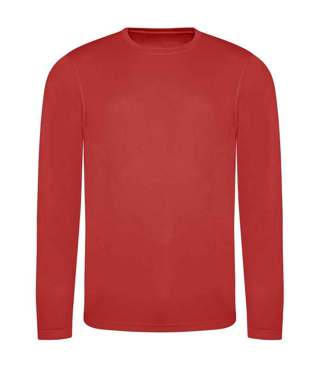 T-shirt homme rouge feu AWDis Cool-1