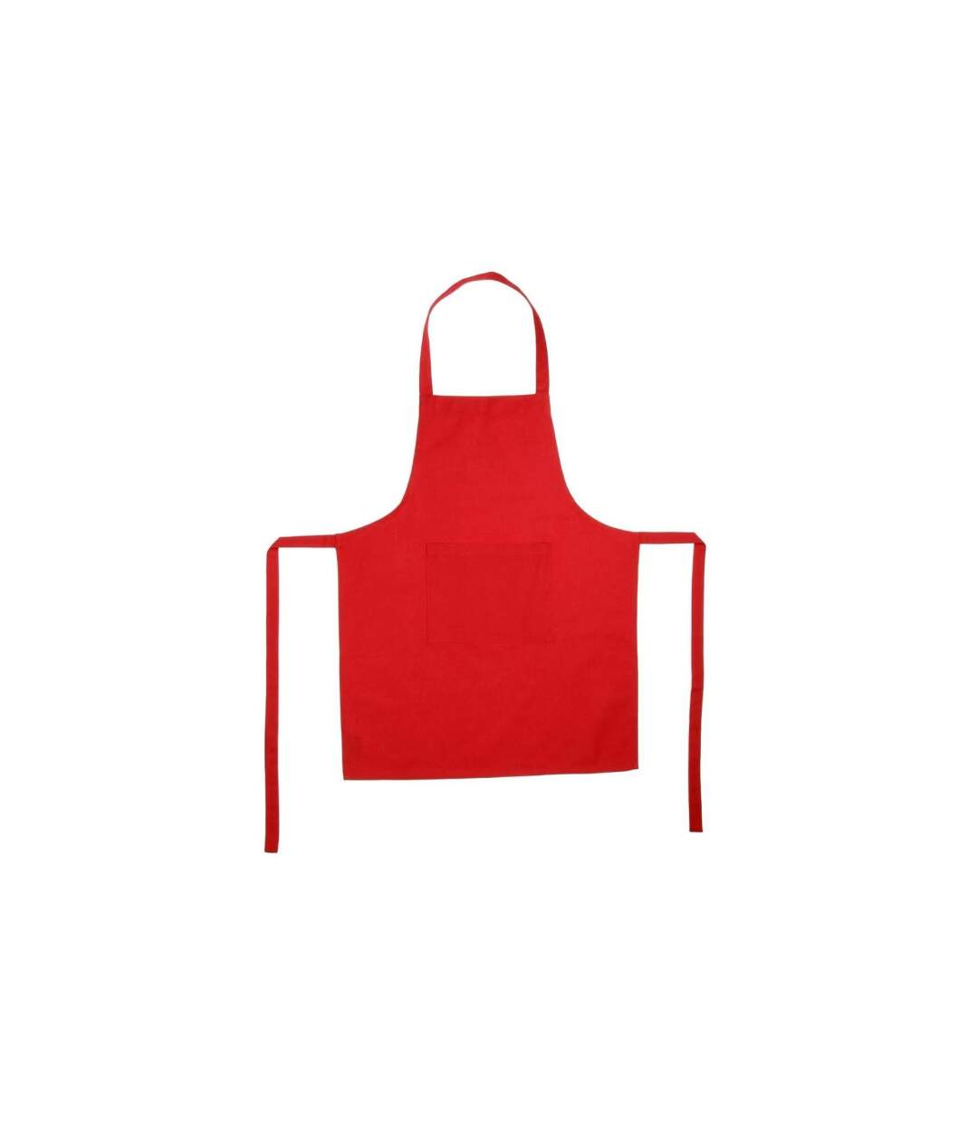 Tablier de Cuisine Coton 80cm Rouge-2