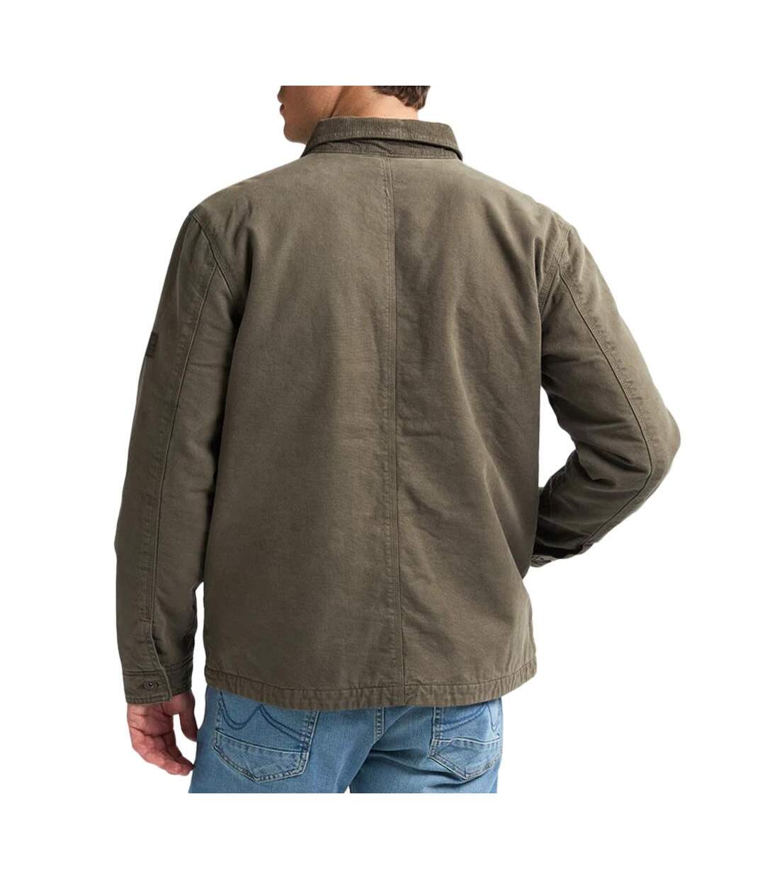 Veste kaki homme petrol industries jac003-2