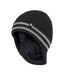 Mens Hi Vis Reflective Fleece Lined Thermal Winter Hat with Drop Neck-1