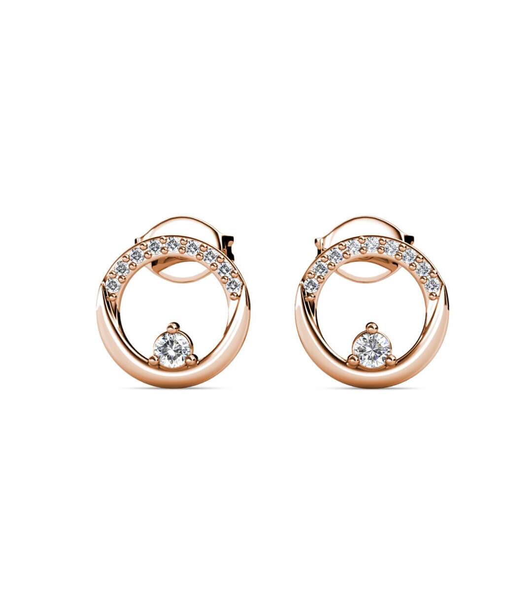 Boucles d'oreilles Clarine, Cristal d'Autriche