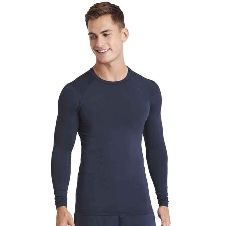 Haut thermique homme bleu marine Awdis