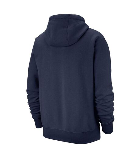 Sweat À Capuche Sportswear Club Adulte Bleu Nuit Blanc Nike