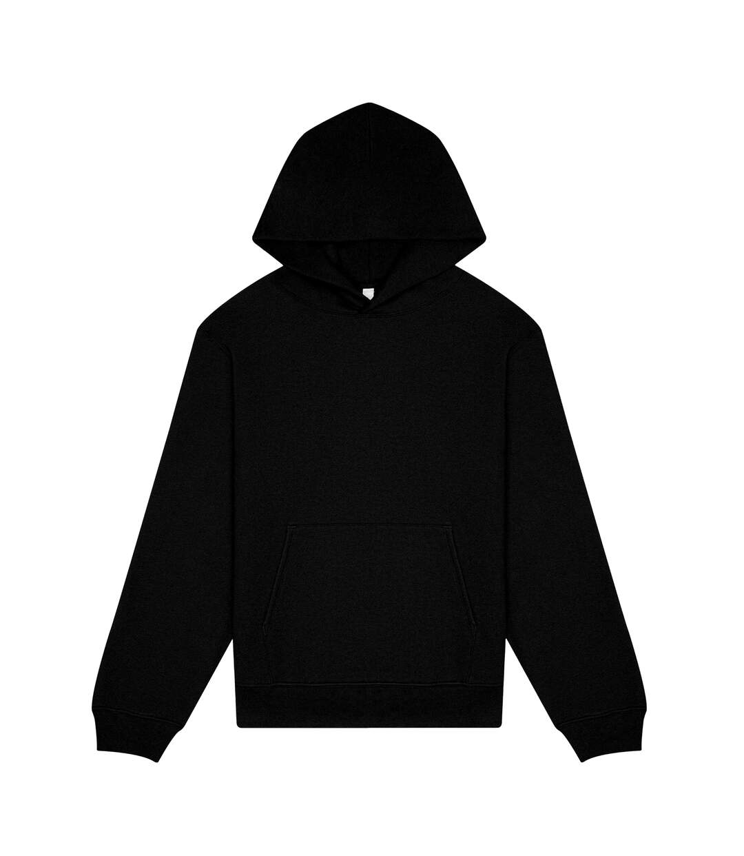 Unisex Adult Heavyweight Pull Over Hoodie Black Bella + Canvas-2
