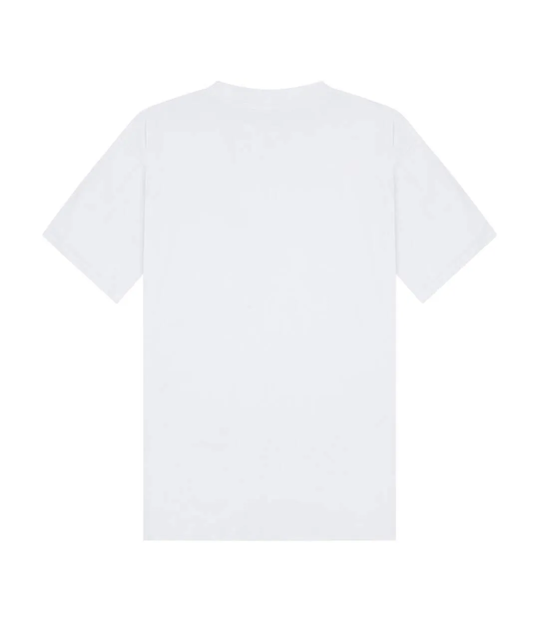 Womens/ladies Combed Cotton Oversized T-shirt White Casual Classics-2