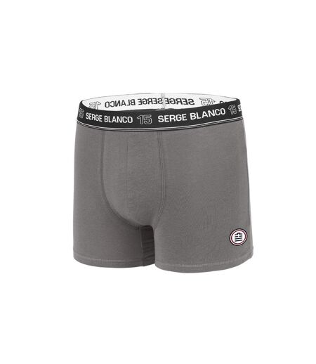 Lot de 2 Boxers homme avec surpiqûres Class Serge Blanco