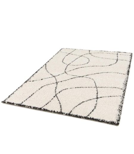 Tapis shaggy tissé motif abstrait ARSTYLE