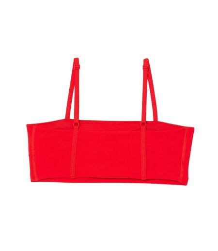 Womens/ladies Technical Uv Protection Bralette Red Lacoste