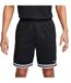 Mens Dna Dri-fit Basketball Shorts Black White Nike-2
