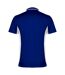 Polo montmelo adulte bleu royal/blanc Roly