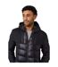 Doudoune À Capuche Homme Noir Brave Soul-4