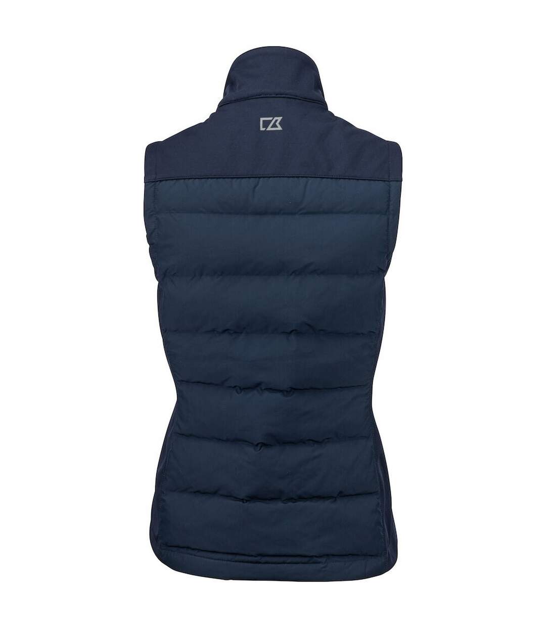 Womens/ladies Oak Harbor Body Warmer Dark Navy Cutter & Buck-2