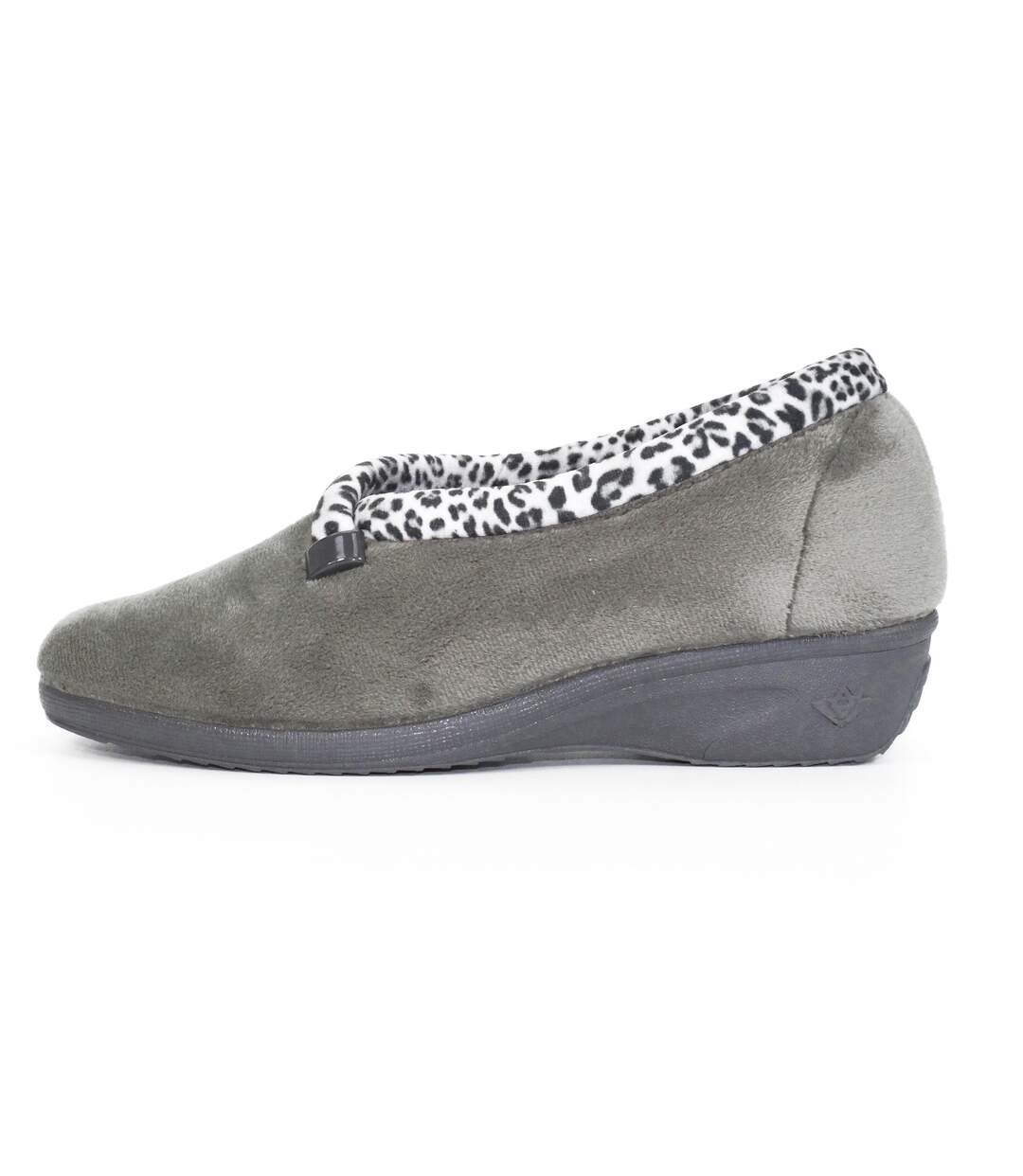 Chaussons paloma femme gris Lunar-3