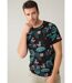 T-shirt pour homme à motifs tropicaux NUBIE