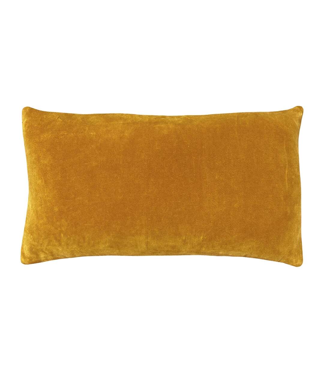 Mangata velvet rectangular cushion cover one size ochre yellow Furn-2