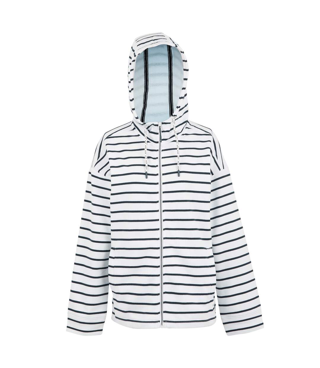 Veste à capuche bayletta femme blanc / bleu marine Regatta-1