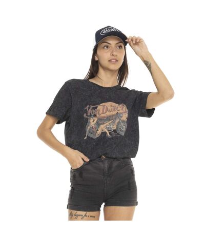 T-shirt à col rond manches courtes femme PinUp Vondutch