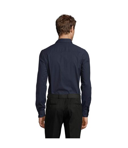 Chemise Blake Homme Bleu Foncé SOLS