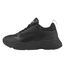 Womens/ladies Cassia Leather Trainers Black Gold Puma-2
