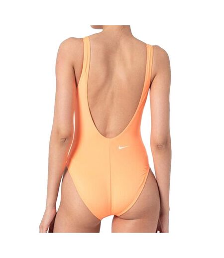 Maillot de bain Orange Femme Nike Back - L