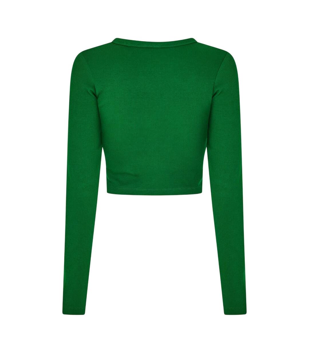 T-shirt Court Manches Longues Feline Femme Vert JJXX-3