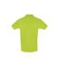 SOLS Mens Perfect Pique Short Sleeve Polo Shirt (Apple Green)