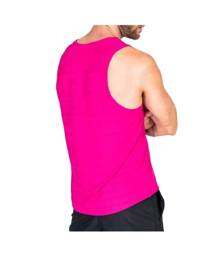 Débardeur Rose Homme Nike Miler - L