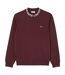 Sweat Style Logo Homme Rouge Bordeaux Lacoste-2