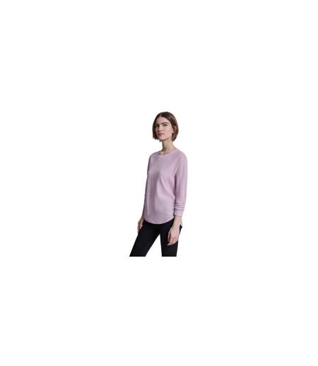 T-shirt Manches ¾ Femme Lavande Clair DKNY