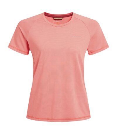 T-shirt Uni Manches Courtes Ellie Femme Corail Foncé Craghoppers