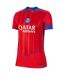 Maillot Third Motif/style Paris Saint-germain Femme Rouge Bleu Nike-1