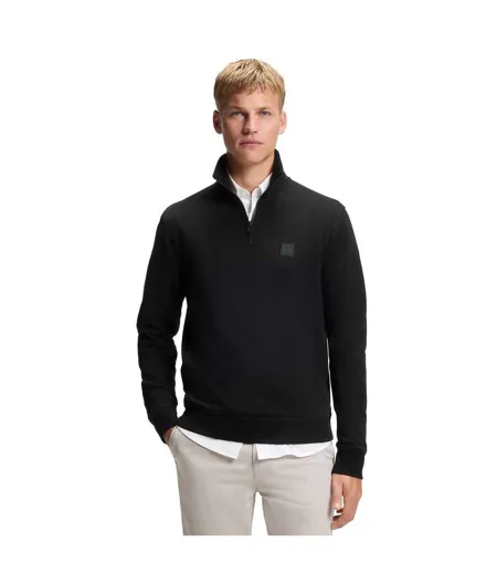 Sweat Zetrust Homme Noir Boss