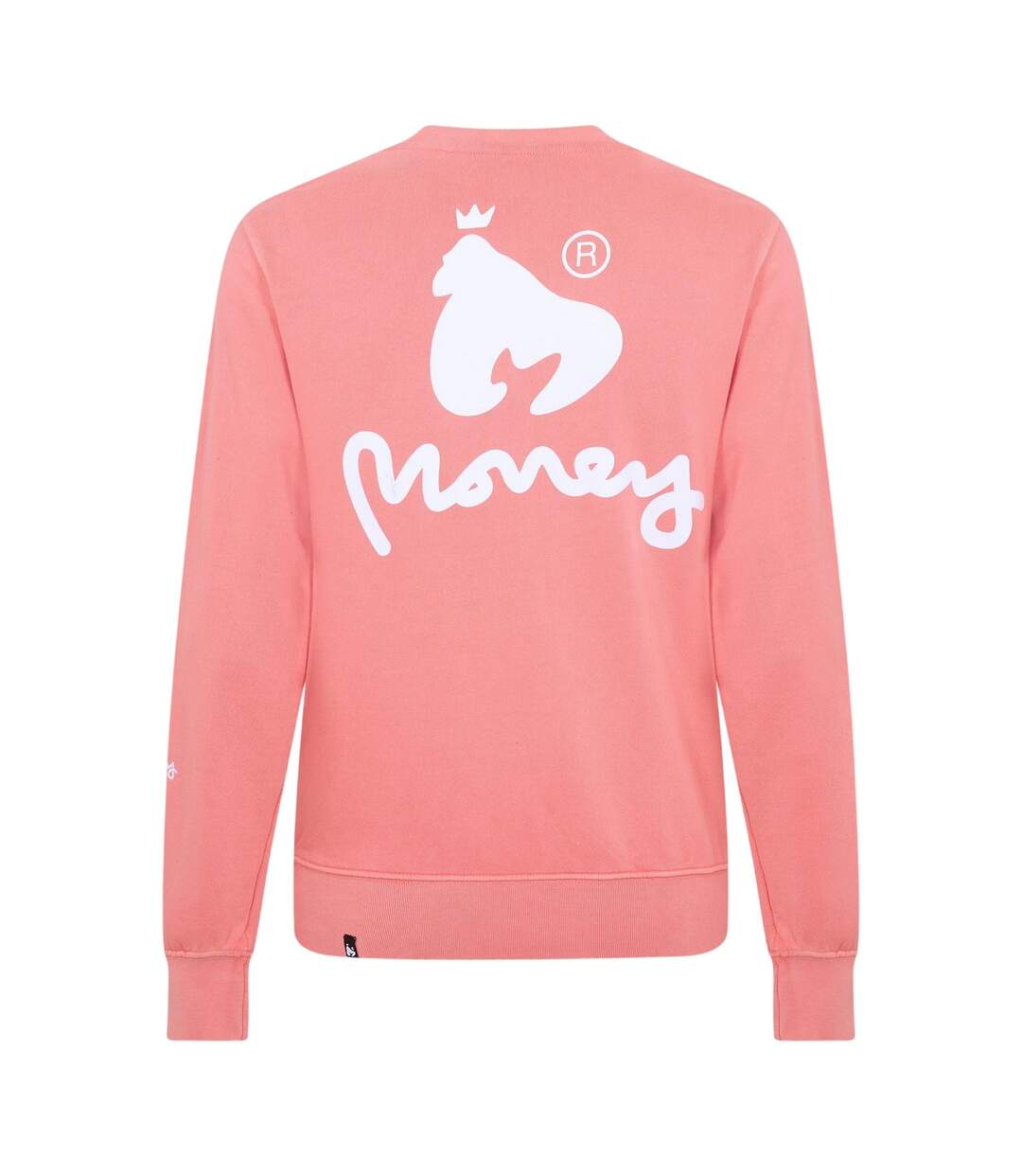 Sweat Motif/style Grand Singe Combo Adulte Corail Money-2