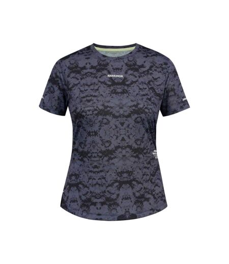 Womens/ladies Trail Performance Top Black Karrimor