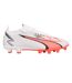 Chaussures De Foot Ultra Match Homme Blanc Orange Puma-4