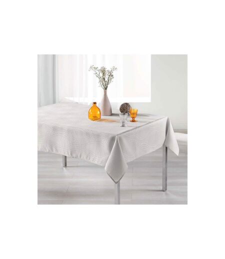 Nappe Rectangulaire Ondelina 140x300cm Naturel