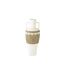 Vase Amphore Design Herbes 100cm Blanc-1
