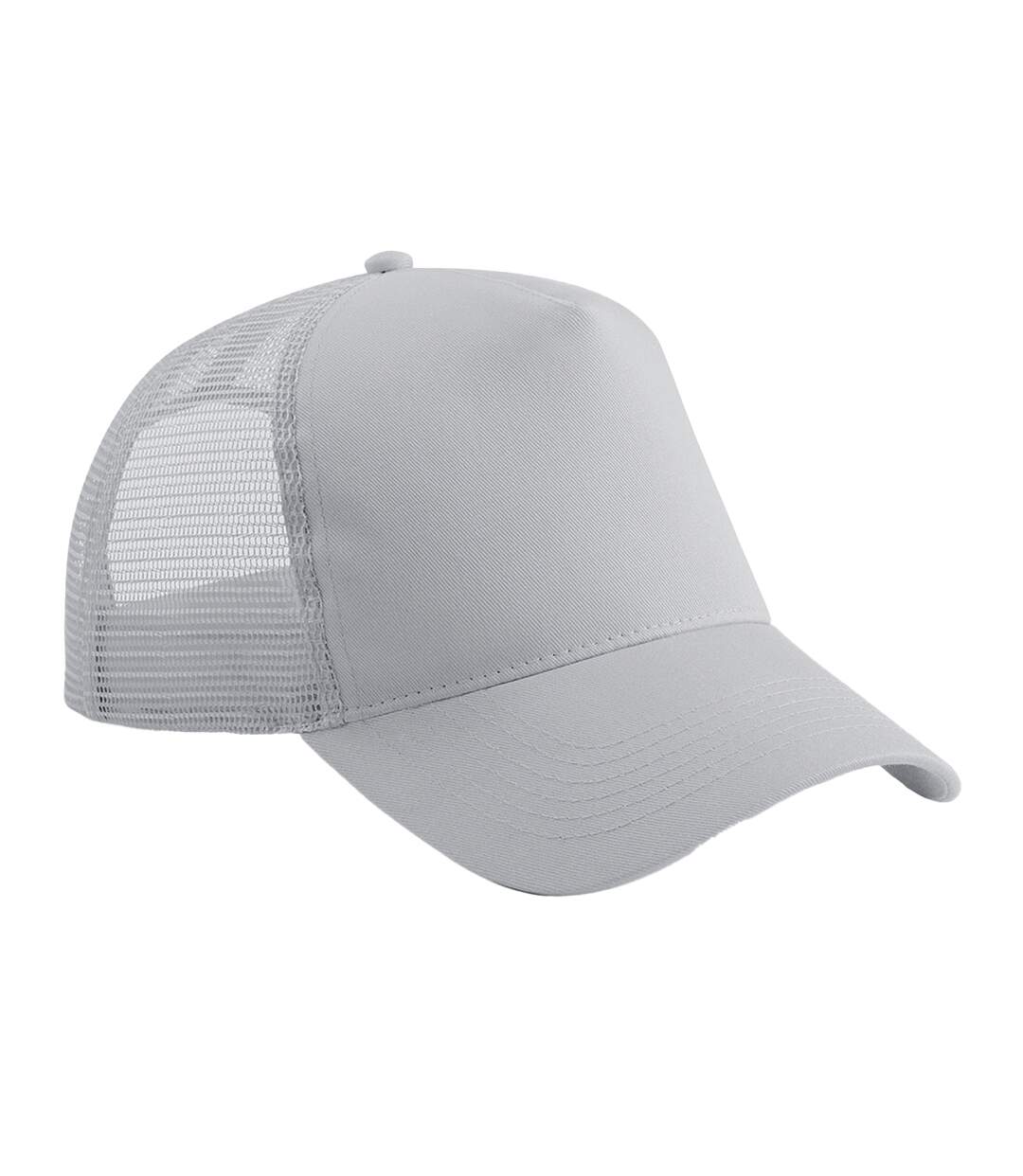 Casquette trucker adulte gris clair Beechfield-1