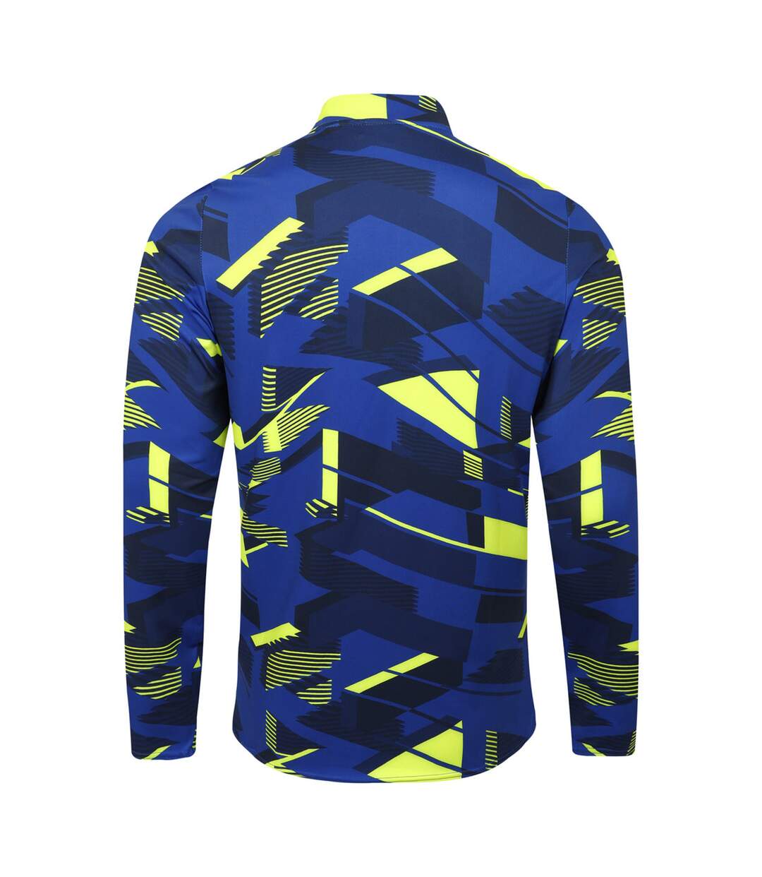 Haut De Sport Échauffement Style Imprimé Graphique Premier Homme Bleu Jaune Umbro-2