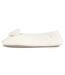 Isotoner Chaussons Ballerines femme ultra confortables, semelle en cuir, détail grand nœud-3